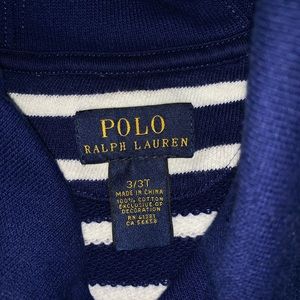 Blue and White Stripes Longsleeve Shirt